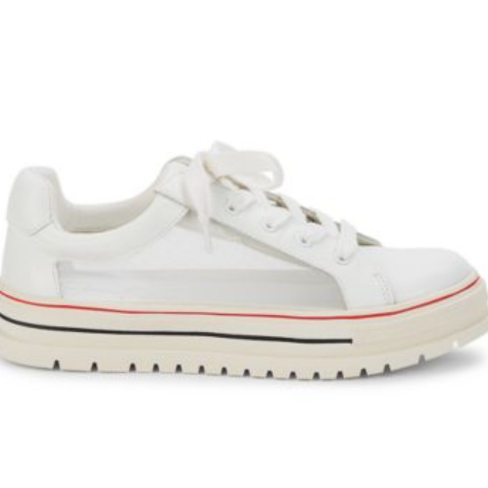 **NWB** JESSICA SIMPSON WOMEN Jayxe Leather Casual Sneakers SIZE 9